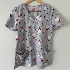 Polar Bear Scrub Shirt (size small)